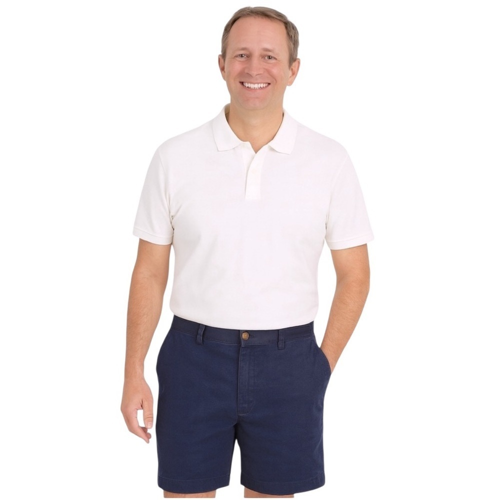 Puritan Navy Shorts, Size 32